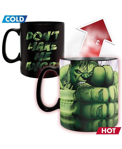 Hulk Hulk Smash - Heat Change Mok meerkleurig