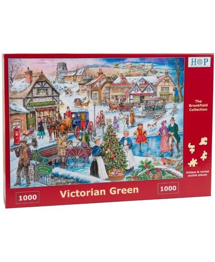 House of Puzzels Victorian Green