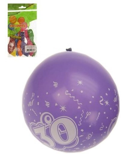 Ballonnen verjaardag 30 jaar