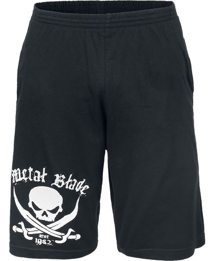 Metal Blade Pirate Logo Broek (kort) zwart