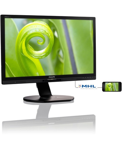 Philips Brilliance LCD-monitor met SoftBlue-technologie 241P6EPJEB/00 LED display
