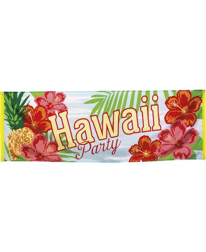 Hawaii party banner 220cm×74cm vlag