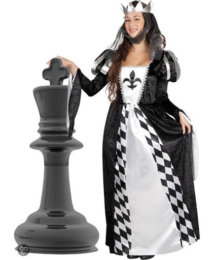 Volwassenenkostuum elite Chess queen (40/42)