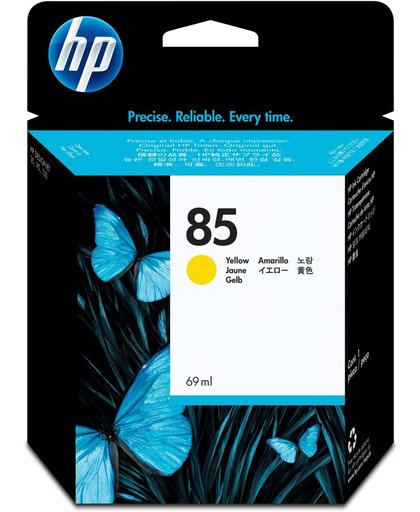 HP 85 gele DesignJet , 69 ml inktcartridge