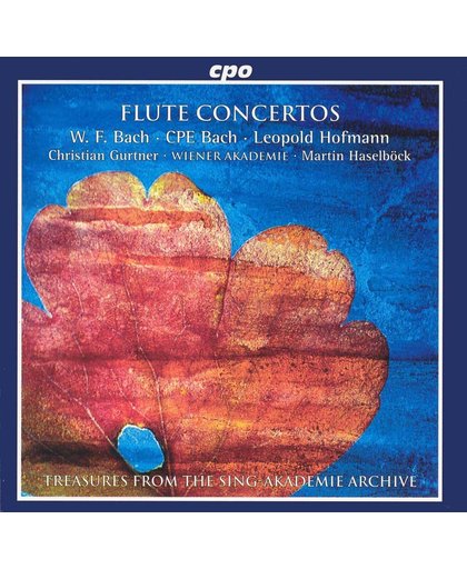 W.F. Bach, CPE Bach, Leopold Hofmann: Flute Concertos