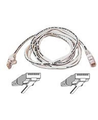Belkin UTP-kabels High Performance - Patch cable 5m UTP ( CAT 6 ) - white