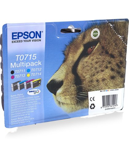 Epson T0715 - Inktcartridge / Multipack