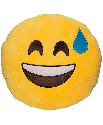 Emoji Emoticon Laugh Kussen