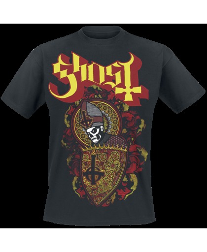 Ghost Papa Shield T-shirt zwart