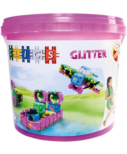 Clics Glitter Emmer 8 in 1