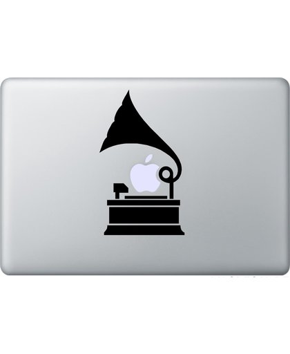 Platenspeler MacBook 11" skin sticker