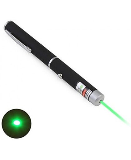 Groene laserpen inclusief batterijen