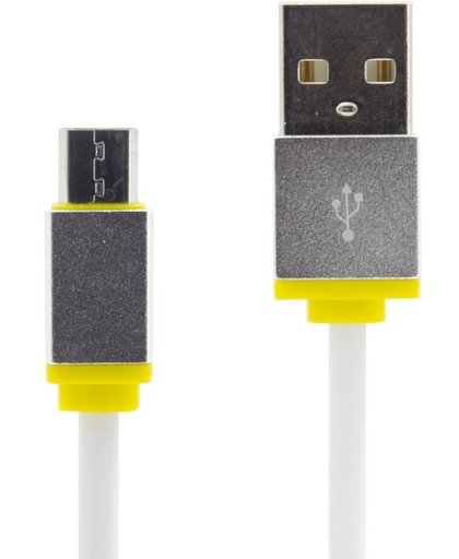 MICRO-USB kabel NAAR USB KABEL 1M-     USB data transfer / laad kabel voor samsung galaxy s iv / i9500 / s iii / i9300 / note ii / n7100 / nokia / htc / blackberry / sony,