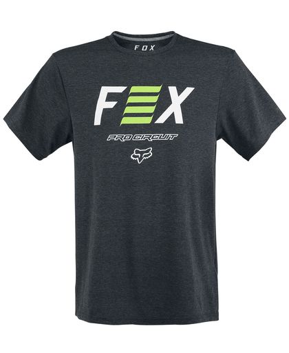 Fox Pro Circuit SS Tech Tee T-shirt zwart