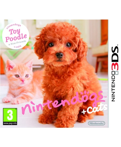 Nintendogs + Cats: Toy Poedel + Nieuwe Vrienden - 2DS + 3DS