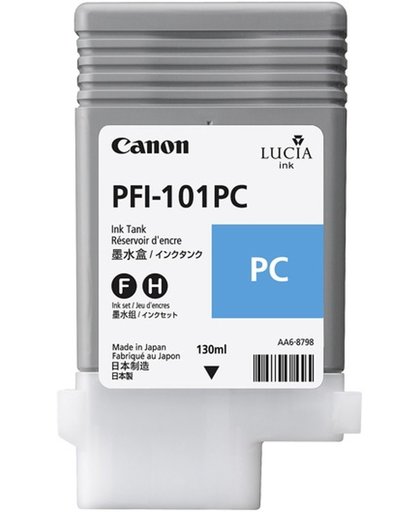 Canon PFI-101PC 130ml Foto cyaan inktcartridge