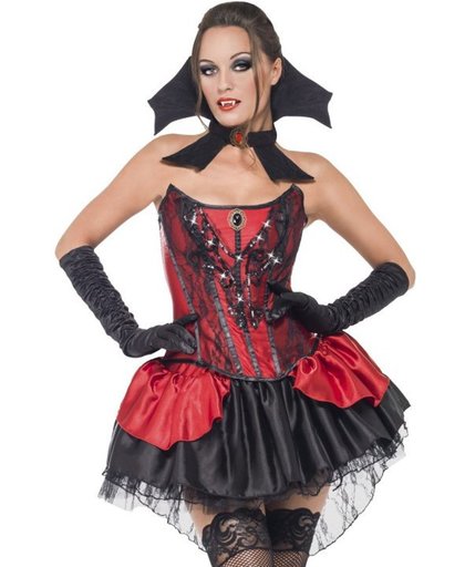 Verleidelijke vampier kostuum - Sexy Vampieren pakje - Halloween kleding dames maat 40/42 (M)