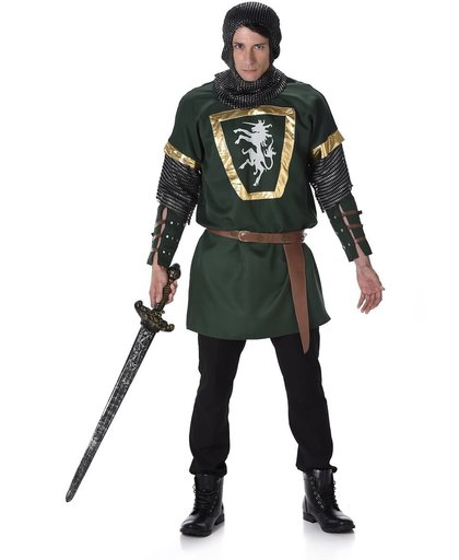 Groen ridderkostuum voor mannen - Verkleedkleding - Medium