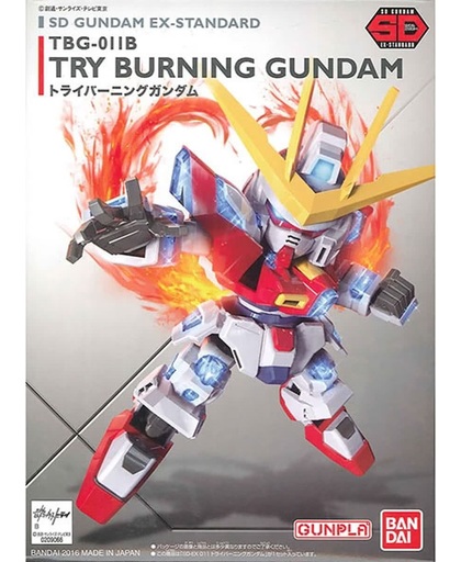 GUNDAM - Model Kit - Super Deformed EX - Burning Gundam - 8 CM