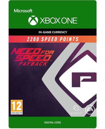 Need for Speed: Payback - 2200 Speed Points - Xbox One