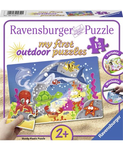 Ravensburger Avontuur onder water plastic puzzle - 12 stukjes - kinderpuzzel