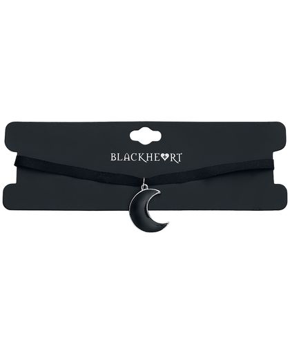 Blackheart Blackmoon Halsband zwart