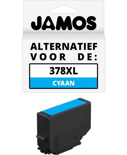 JAMOS - Inktcartridge / Alternatief voor de Epson 378XL Cyaan