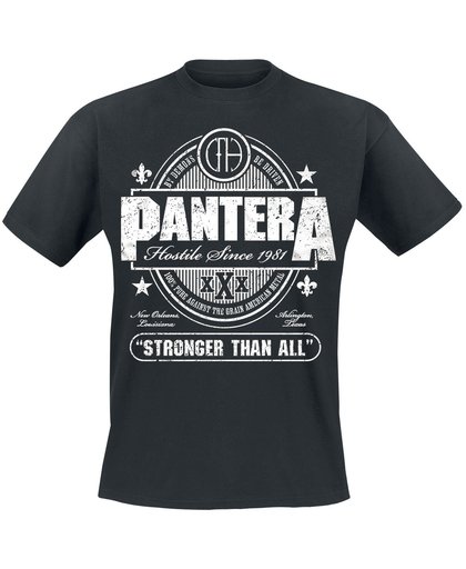 Pantera Stronger Than All T-shirt zwart