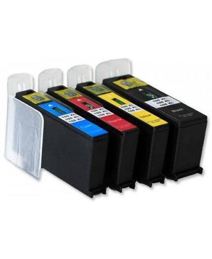 Lexmark 100 WHITELABEL Compatible inktpatronen set van 4 stuks