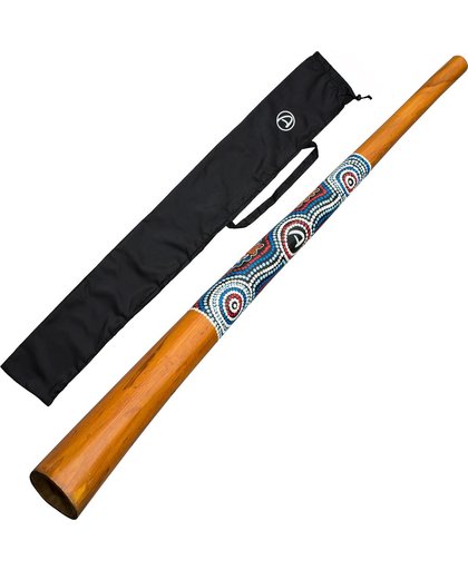 Australian Treasures Didgeridoo ''natural paint'' + GRATIS Bag!