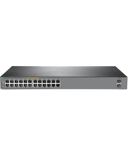 Hewlett Packard Enterprise OfficeConnect 1920S 24G 2SFP PoE+ 370W Managed L3 Gigabit Ethernet (10/100/1000) Power over Ethernet (PoE) 1U Grijs