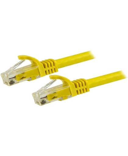 15m Yellow Snagless Cat6 UTP Patch Cable