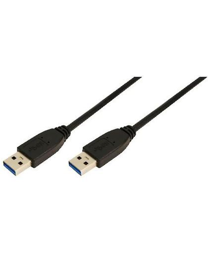 Logilink USB 3.0 A Male naar USB 3.0 A Male - 1 m