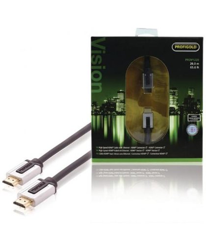 Profigold - 1.4 High Speed HDMI kabel - 20 m - Zwart