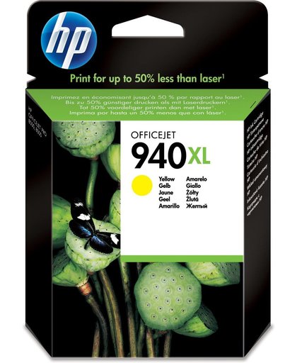 HP 940XL originele high-capacity gele inktcartridge