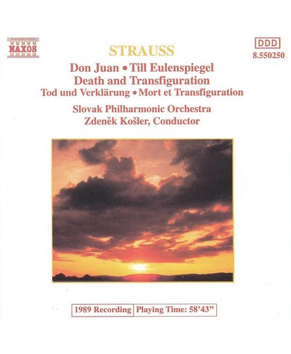Strauss: Don Juan; Till Eulenspiegel; Death and Transfiguration