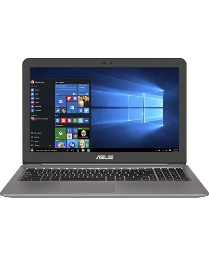 ASUS ZenBook UX510UX Grijs, Metallic Notebook 39,6 cm (15.6") 1920 x 1080 Pixels 2,50 GHz Zevende generatie Intel® Core™ i5 i5-7200U
