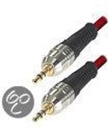 Equip Audiocable 3,5mm Jack 1.5m Rood audio kabel