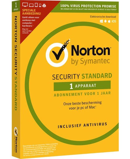 NORTON SECURITY STANDARD 3.0 NL 1 USER 1