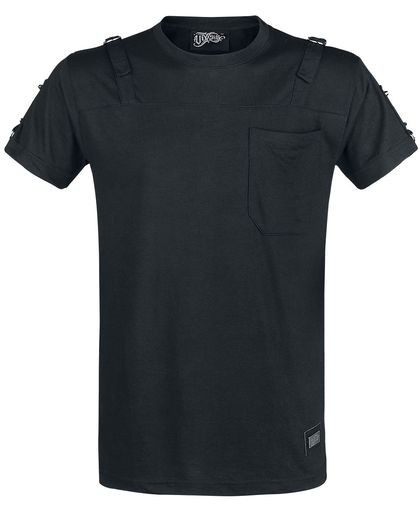 Vixxsin Ville Top T-shirt zwart
