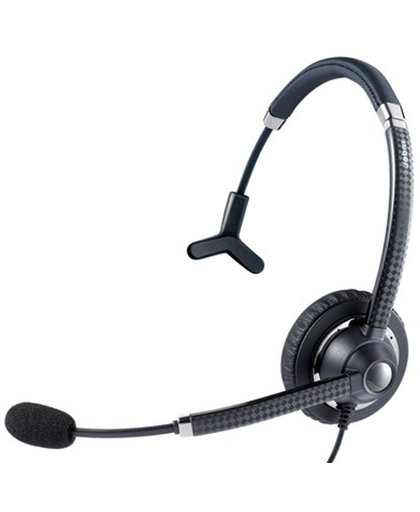 Jabra UC Voice 750 MS mono Monauraal Hoofdband Zwart hoofdtelefoon