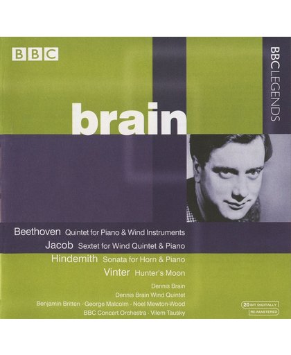 Beethoven: Quintet for Piano & Wind Instruments; Jacob: Sextet for Wind Quintet & Piano; Hindemith: Sonata for Horn &
