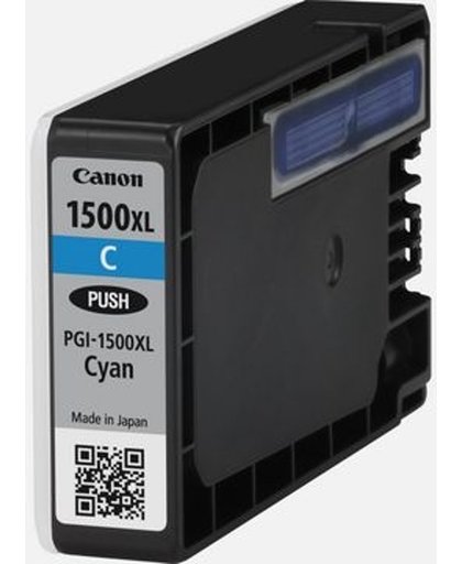 Canon PGI-1500XL C inktcartridge Cyaan 12 ml