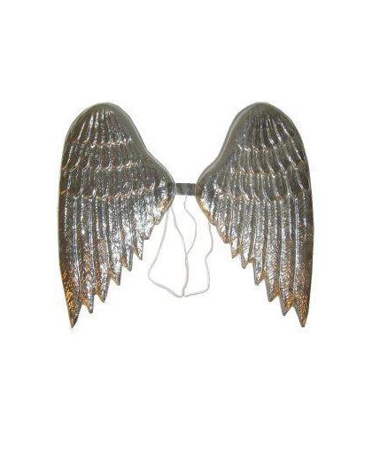Engelen vleugels zilver 40 x 35 cm