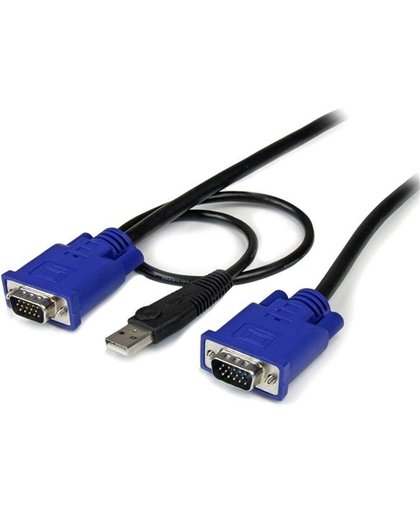 StarTech.com 1,80 m Ultradun 2-in-1 USB KVM-kabel