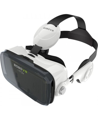 BOBOVR VR Z4 - IMAX 3D Virtual Reality Bril Headset met ingebouwde koptelefoon - Verstelbare band - Scherpe Lenzen - LUX Wit