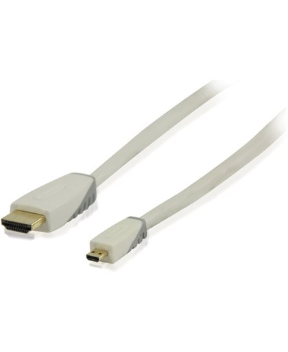 Bandridge 2m HDMI - microHDMI m/m 2m HDMI Micro-HDMI Wit HDMI kabel