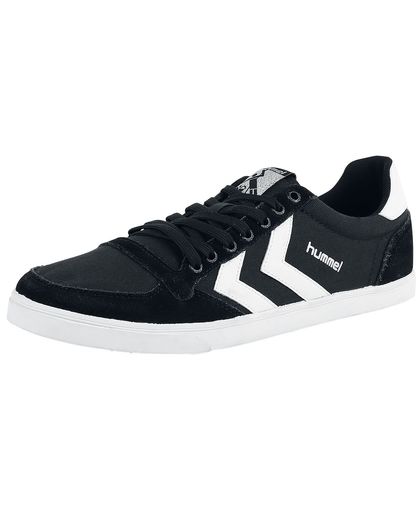 Hummel Slimmer Stadil Low Sneakers zwart-wit