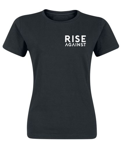 Rise Against Wolves Pocket Girls shirt zwart