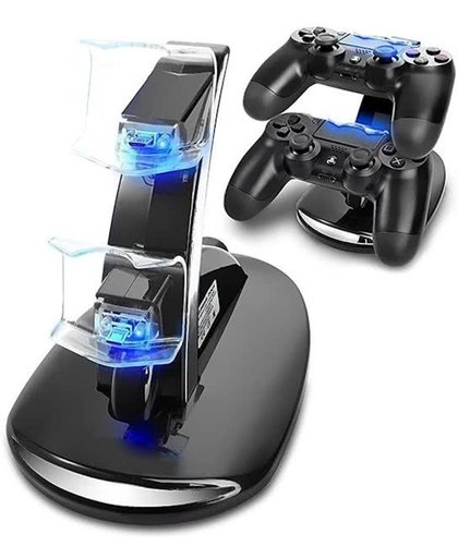 ForDig - Dubbel Dock Lader Voor Controller PS4 – Charger Controller PS4 – Laadstation PS4